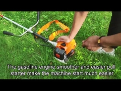 เครื่องตัดแปรงเบนซินแบบแขวนข้างสูง 4 จังหวะ Backpack Brush Cutter 31CC