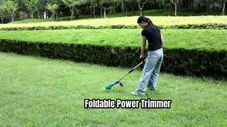เครื่องตัดหญ้าไร้สาย 21V พลังพับได้