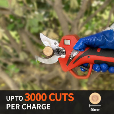 Safety Lock Cordless Electric Pruning Shears Grape Scissors Chargeable Pruner 21v