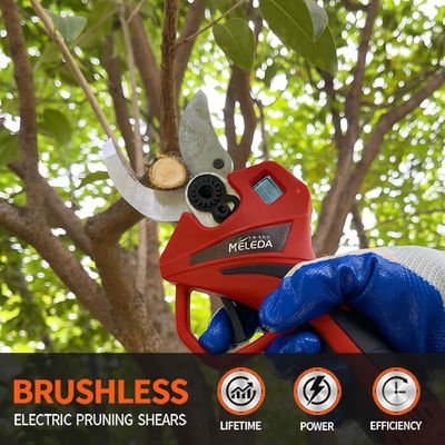 Safety Lock Cordless Electric Pruning Shears Grape Scissors Chargeable Pruner 21v