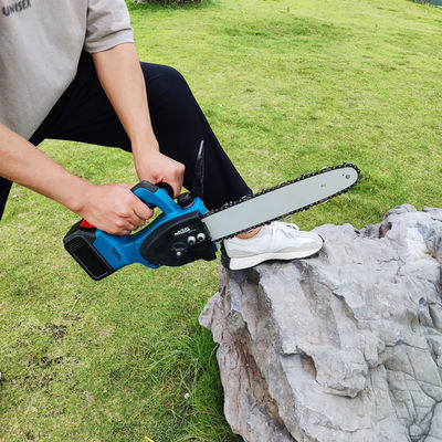 650w Cordless Handheld Mini Chainsaw 12in 21v Handheld Battery Operated Chainsaw