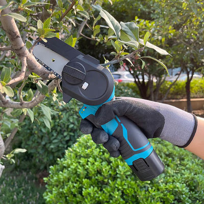 3 Inches Brushless Pruning Cutter Cordless One Handle Electric Mini Chainsaw For Tree Branch
