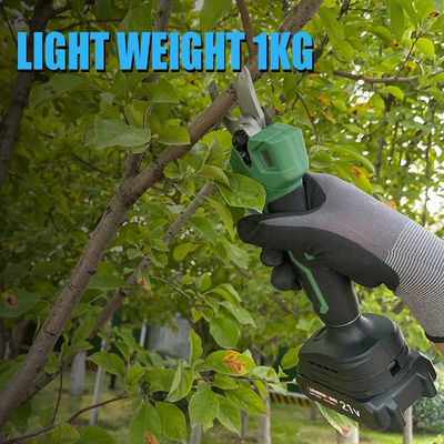 21V Battery Powered Pruner Cordless SK5 Blades Pruning Shear With LCD Display