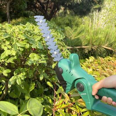 Powerful Lithium Hedge Trimmer With Multi-Purpose Cutting Heads For Hedges And Grass