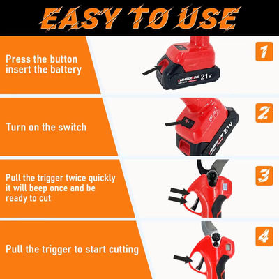 Electric Pruning Shears Tree Pruner Branch Cutter Pruners For Makitas