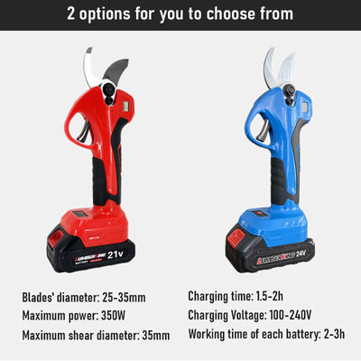 Electric Pruning Shears Cordless Portable 35mm 2 Gear Pruning Shears With Digital Display For Makita