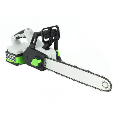 Cordless 16 Inch Chainsaw with Brushless Motor and Automatic Chain Oiling and Tension Adjustment