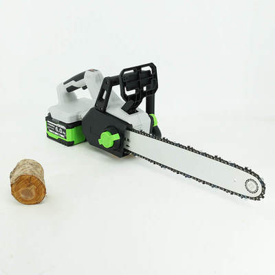 Cordless 16 Inch Chainsaw with Brushless Motor and Automatic Chain Oiling and Tension Adjustment