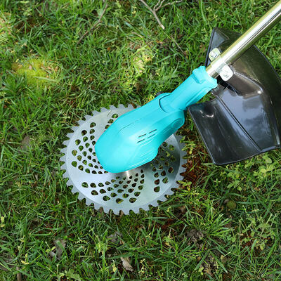 21V Brushless Electric Grass Trimmer Handheld — Battery Powered Weed Eater with Cordless Electric String Trimmer Head for One-Hand Control