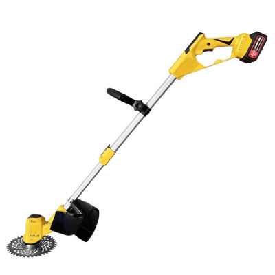 พกพาแบตเตอรี่ลิเดียม ไฟฟิตไร้สาย เครื่องตัดหญ้าไฟฟ้ามือ ดันตัดหญ้าสําหรับสวน